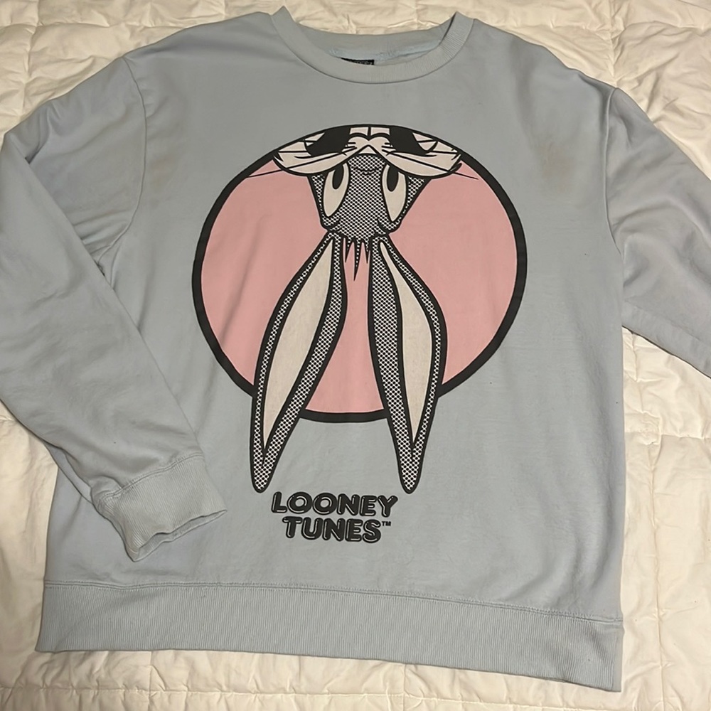 Bugs Bunny sweat shirt Looney tunes TM
